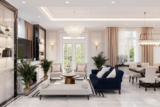 Thiết kế nội thất biệt thự hiện đại Ocean Park - Home Decor